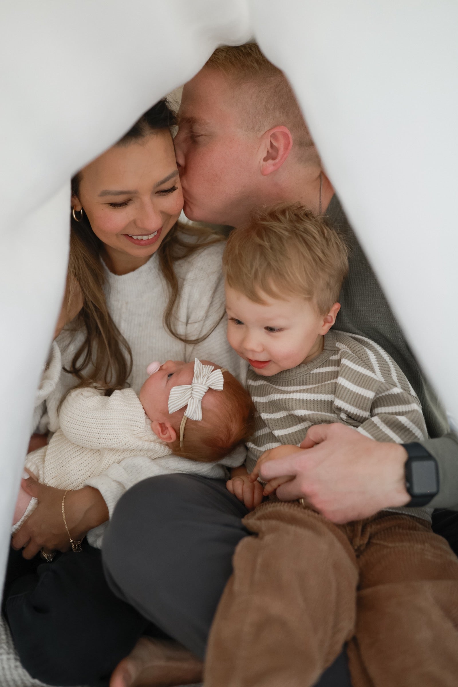 Newborn photography session in Reno