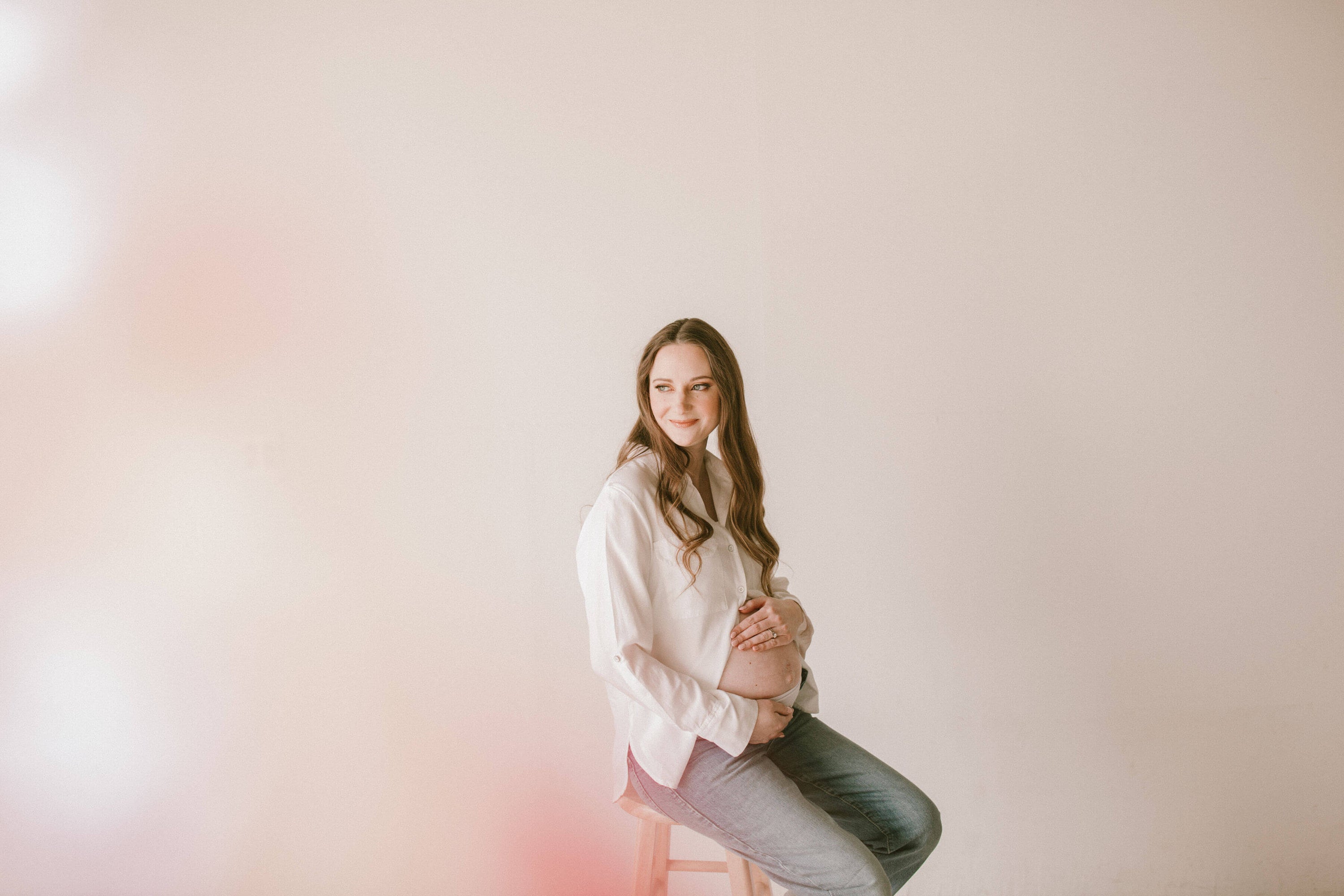 Red Poppy Maternity Photography
