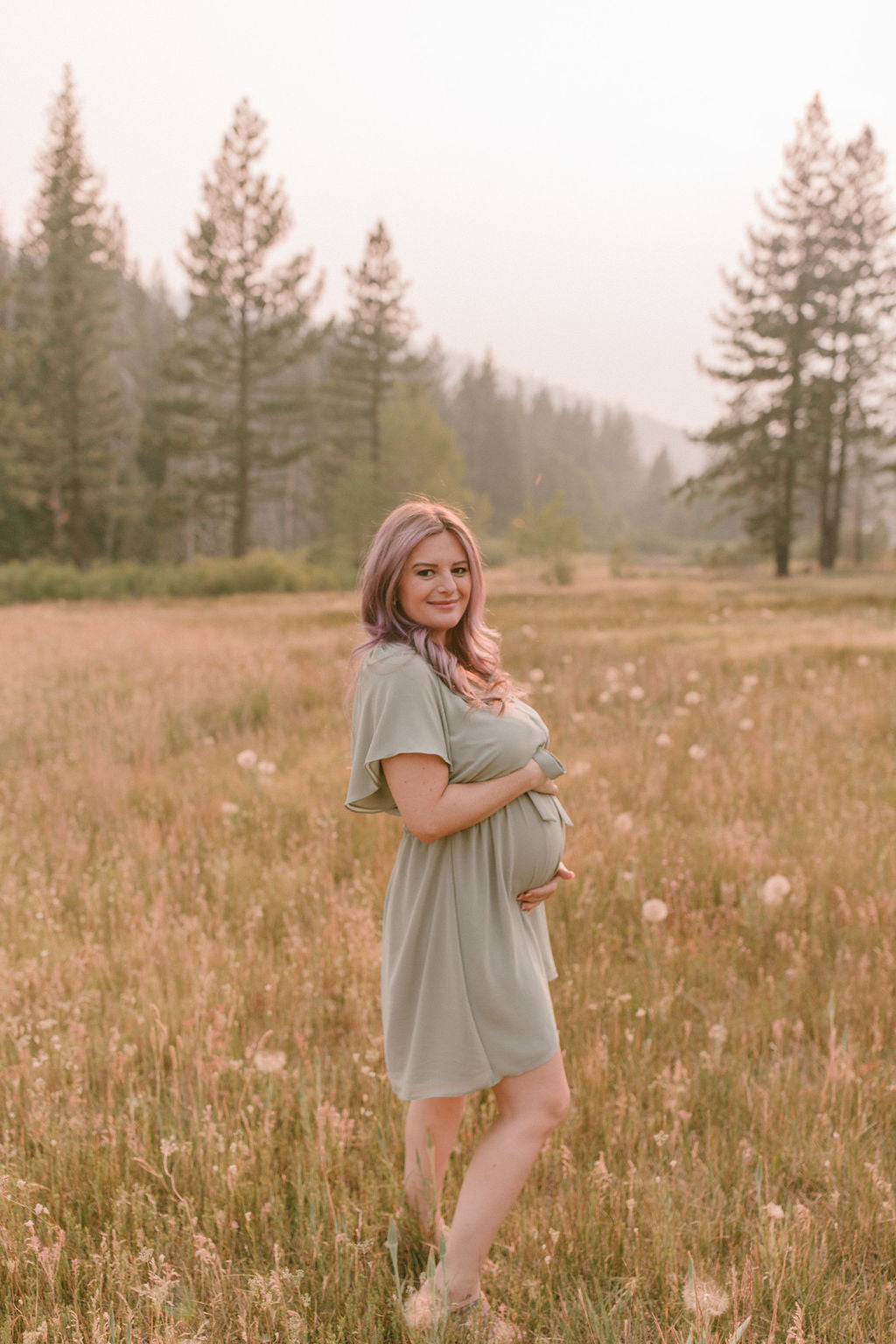 Maternity photography in Lake Tahoe