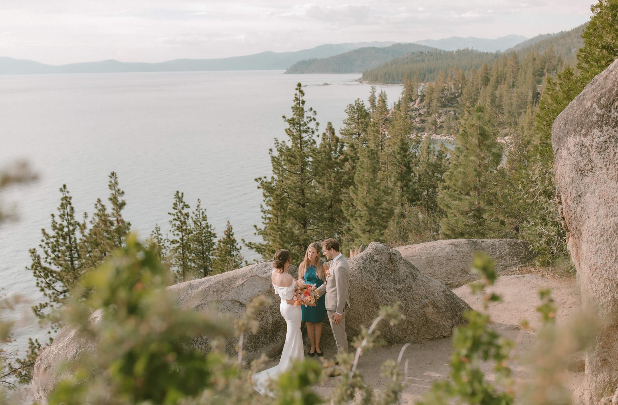 Lake Tahoe elopement photography